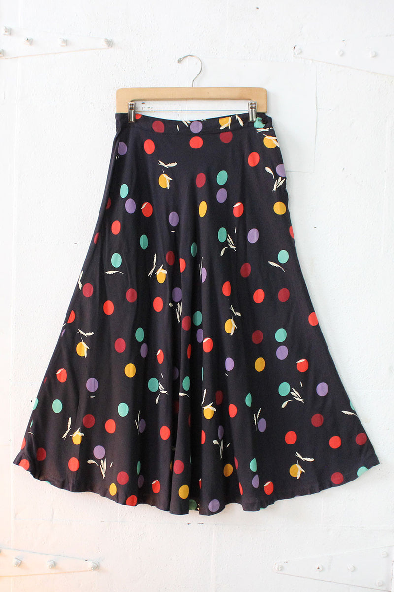 Rising Sun Midi Skirt M/L