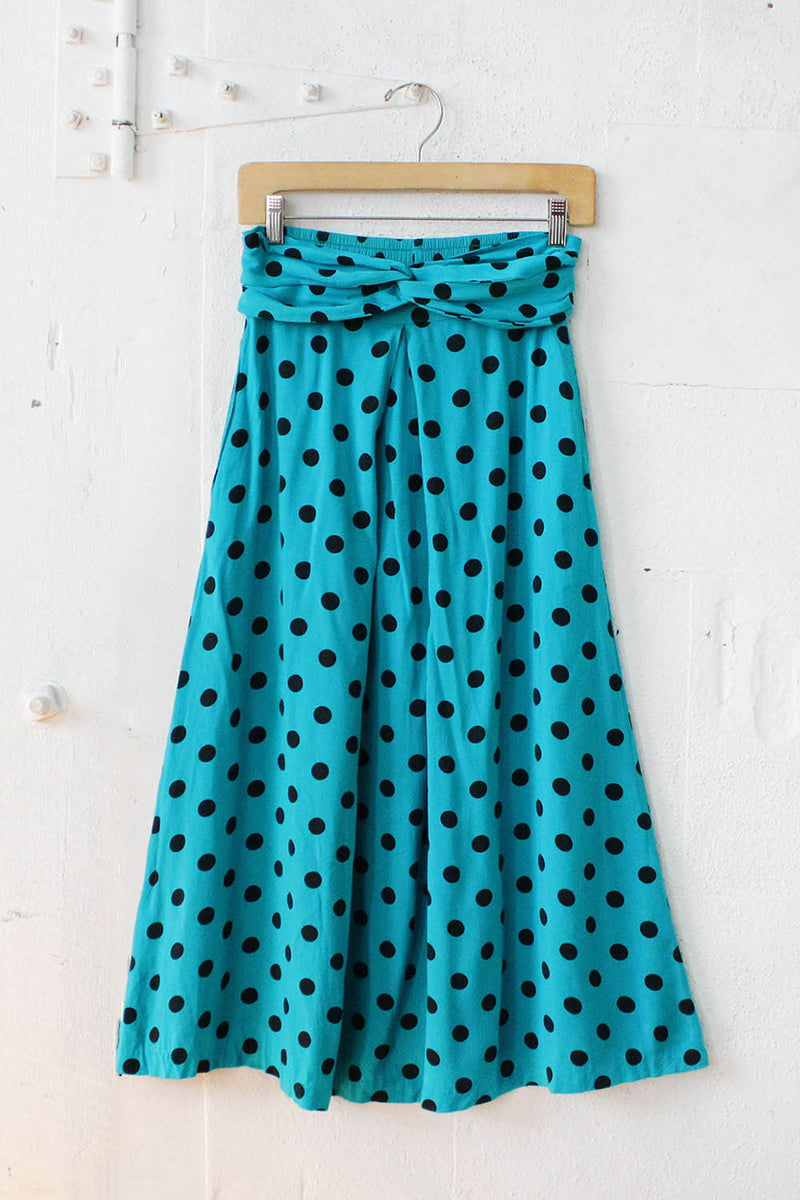 Knot & Dot Midi Skirt S/M