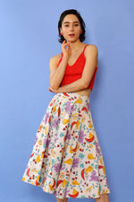 Fruit Salad Circle Skirt XS