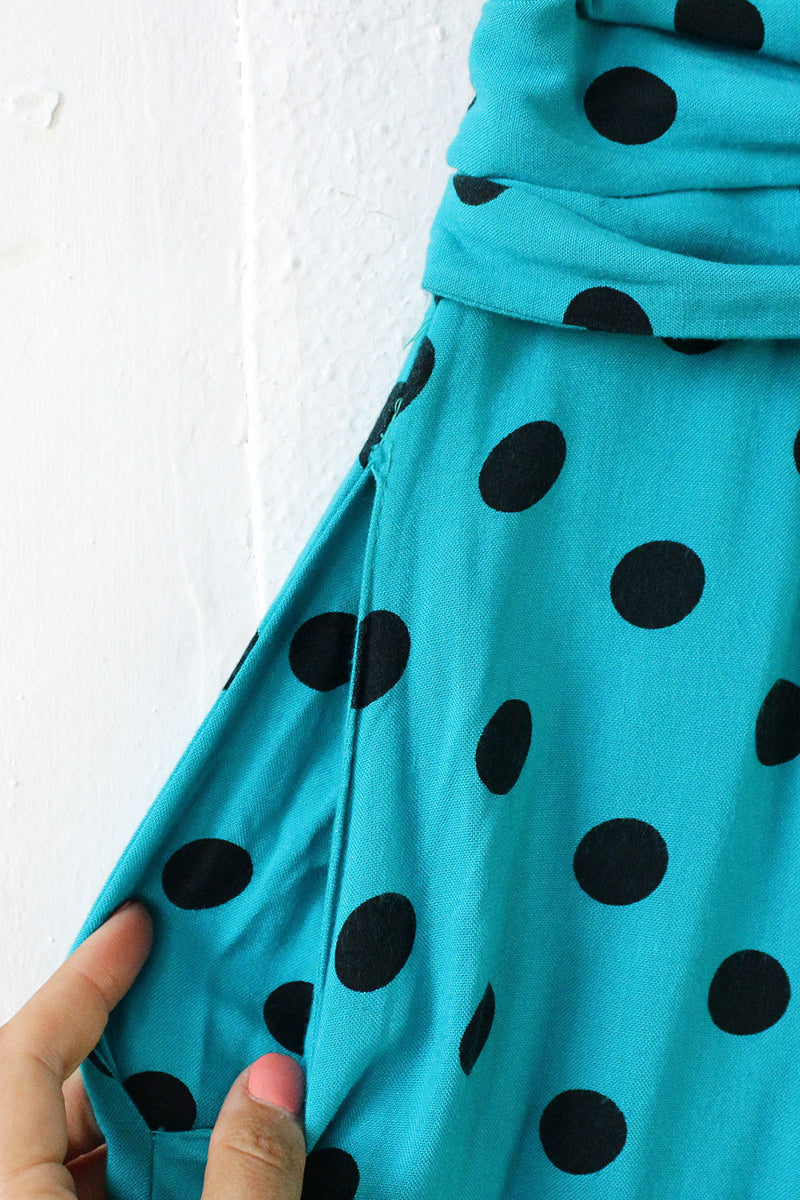 Knot & Dot Midi Skirt S/M
