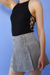 Gingham Sailor Skort XS