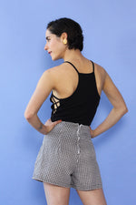 Gingham Sailor Skort XS