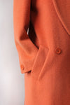 Burnt Orange Duster Coat M