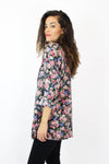 Drapey Floral Blazer M