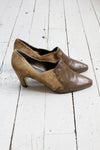 Olive Applique Heels 8 1/2 - 9