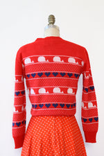I Heart Whales Sweater M