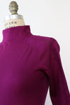 Royal Purple Pointelle Knit Bodysuit XS/S