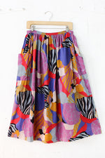 Galinda Abstract Full Skirt M/L
