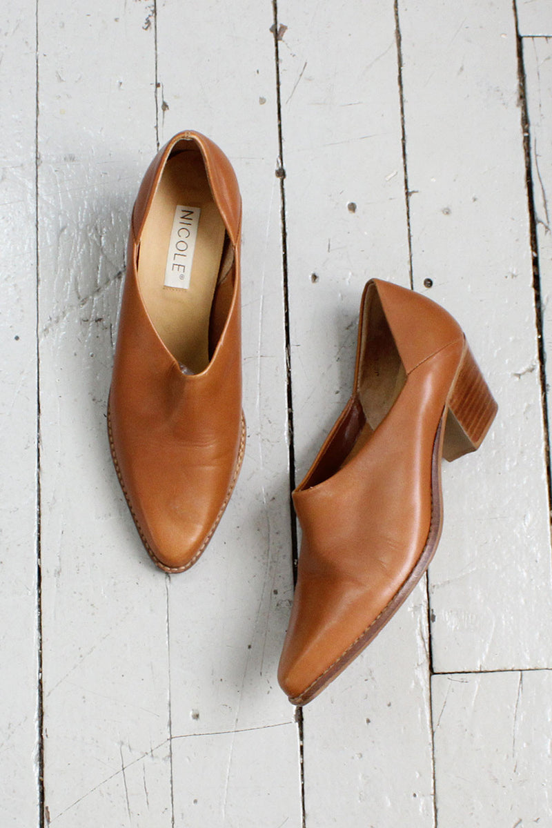 Cutout Maple Booties 9