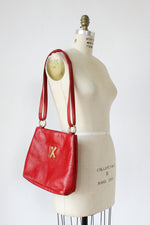 Paloma Red Leather Bag