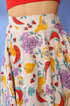 Fruit Salad Circle Skirt XS