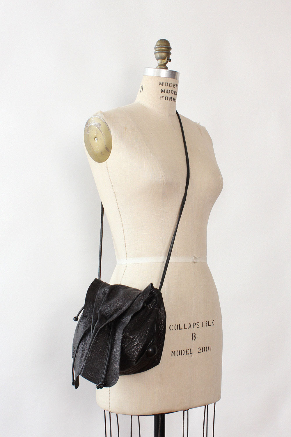 Falchi Mini-Cinch Leather Bag