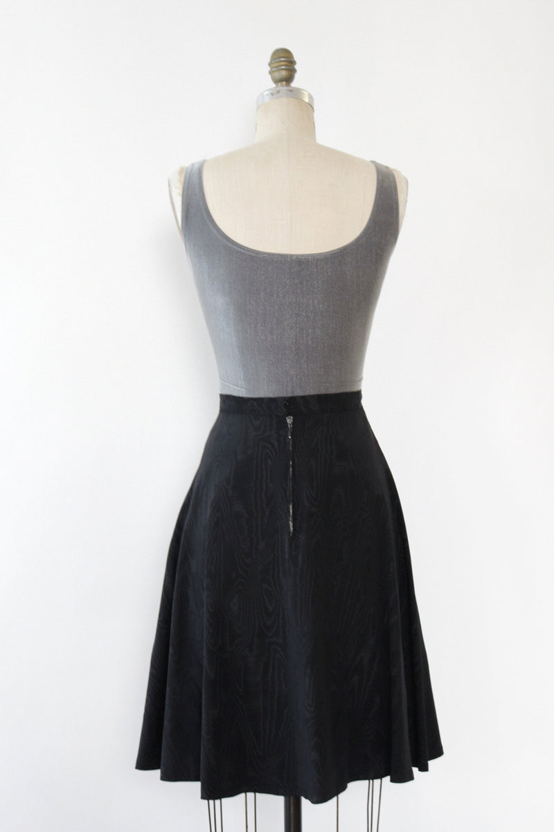 Moiré Flare Skirt S