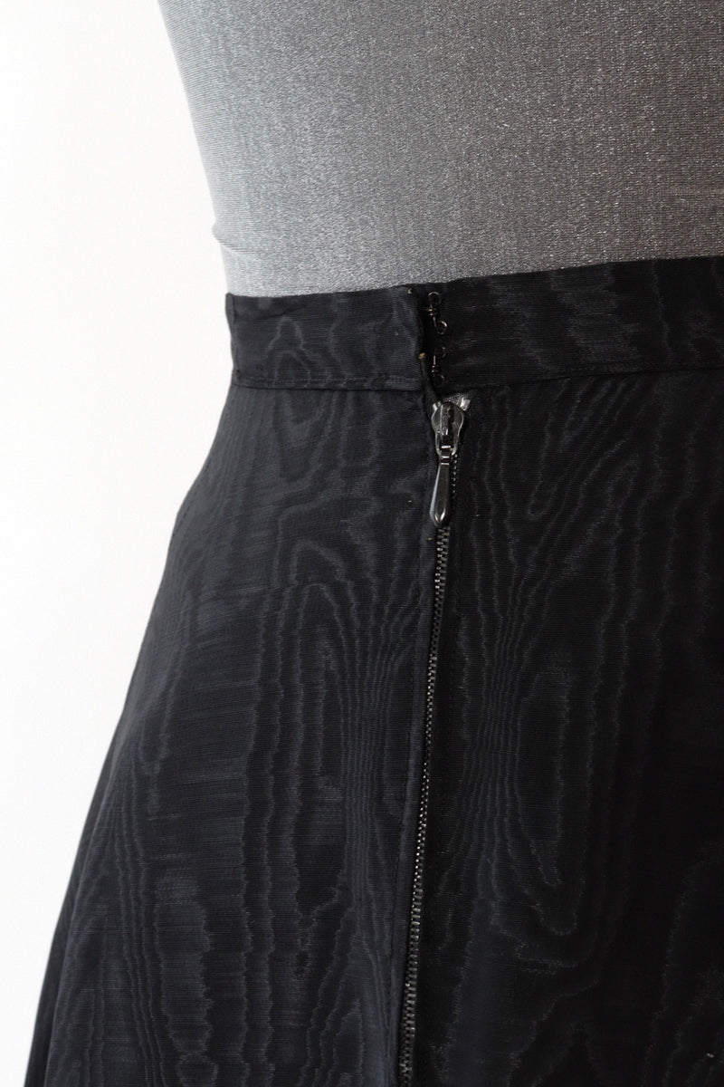 Moiré Flare Skirt S