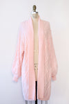 Yarnworks Carnation Pink Sweater Jacket S-L