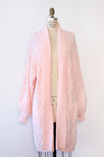 Yarnworks Carnation Pink Sweater Jacket S-L