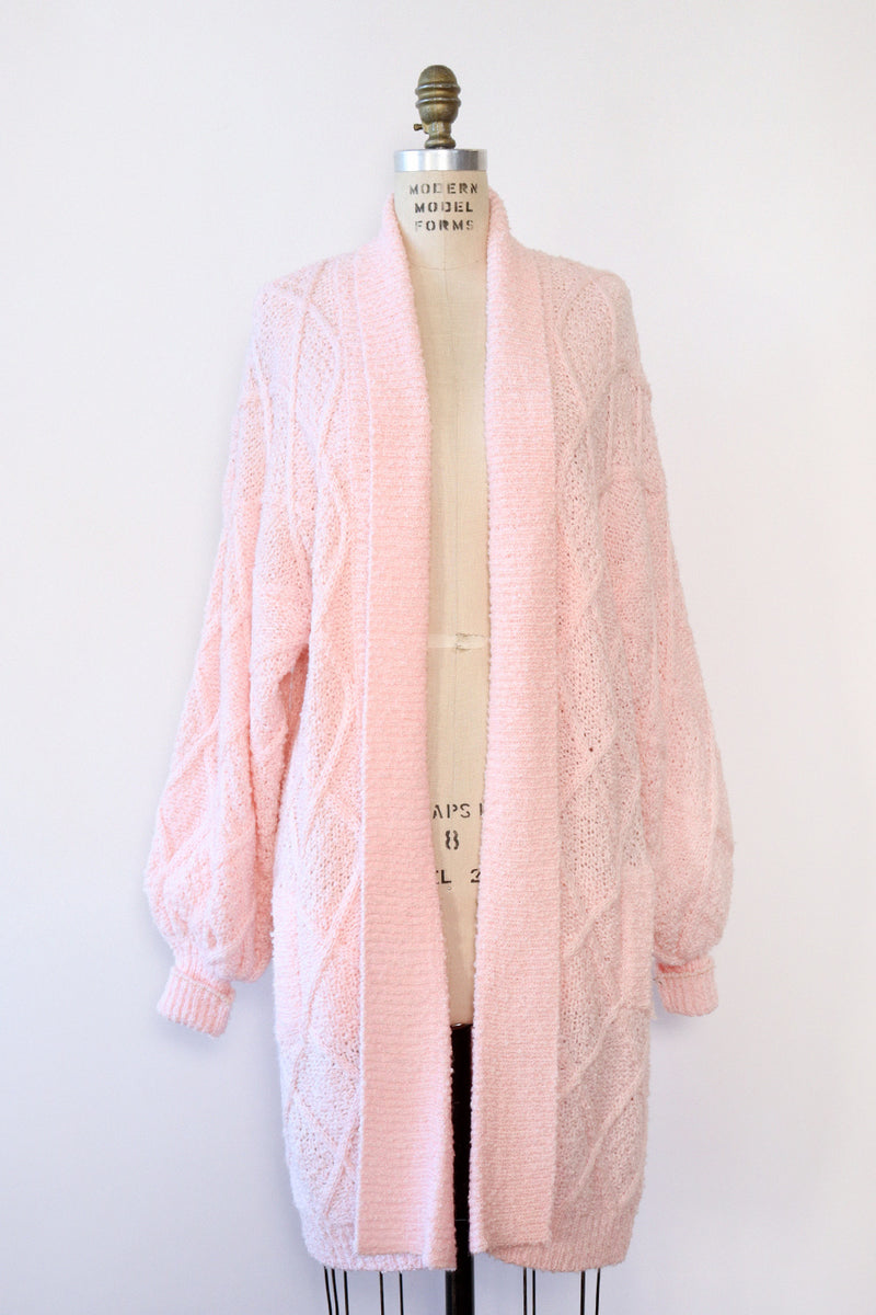 Pink sweater on sale jacket