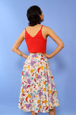 Fruit Salad Circle Skirt XS