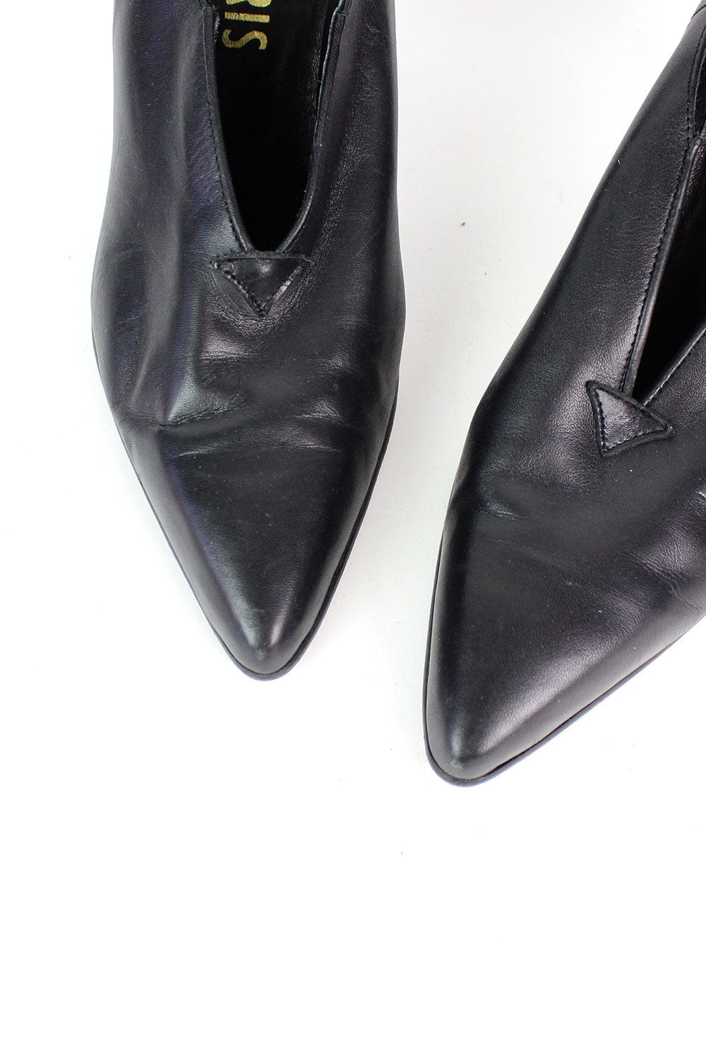 Notched Point Toe Heels 8