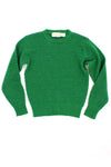 green polka dot sweater S/M