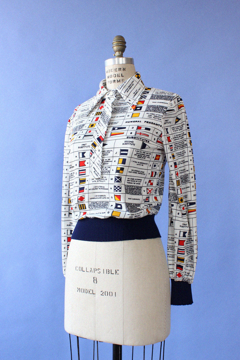 Nautical Notes Top M/L
