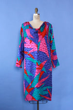 Flora Kung Vivid Silk Dress M
