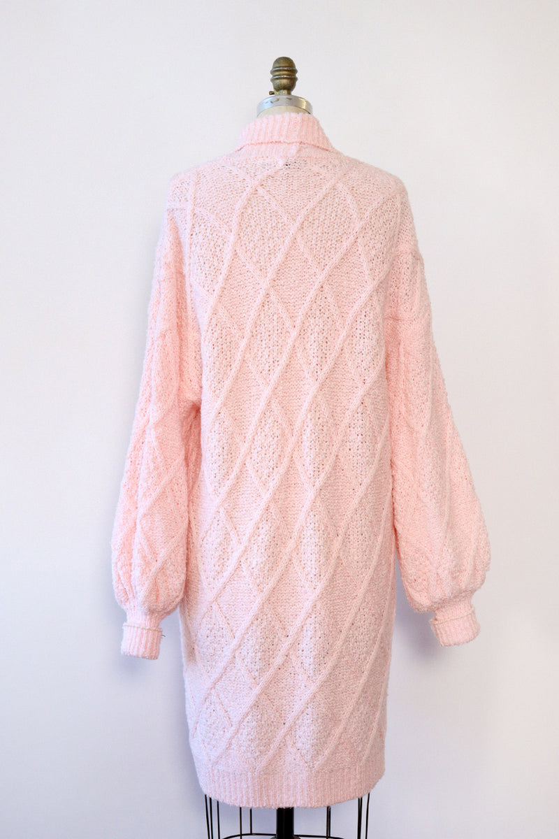 Yarnworks Carnation Pink Sweater Jacket S-L