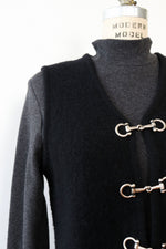 Stone Knit Dress w/ Boucle Vest M/L