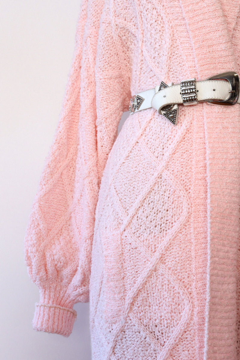 Yarnworks Carnation Pink Sweater Jacket S-L