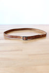 Ditsy Floral Thin Leather Belt