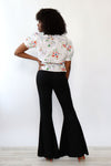 Isaac Mizrahi Mega Bell Bottoms XS