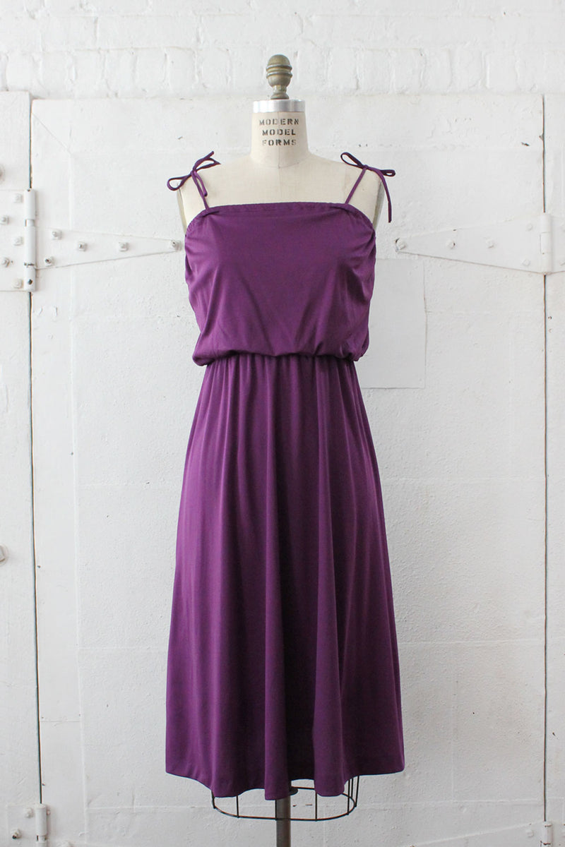Purple Day Disco Dress S-L
