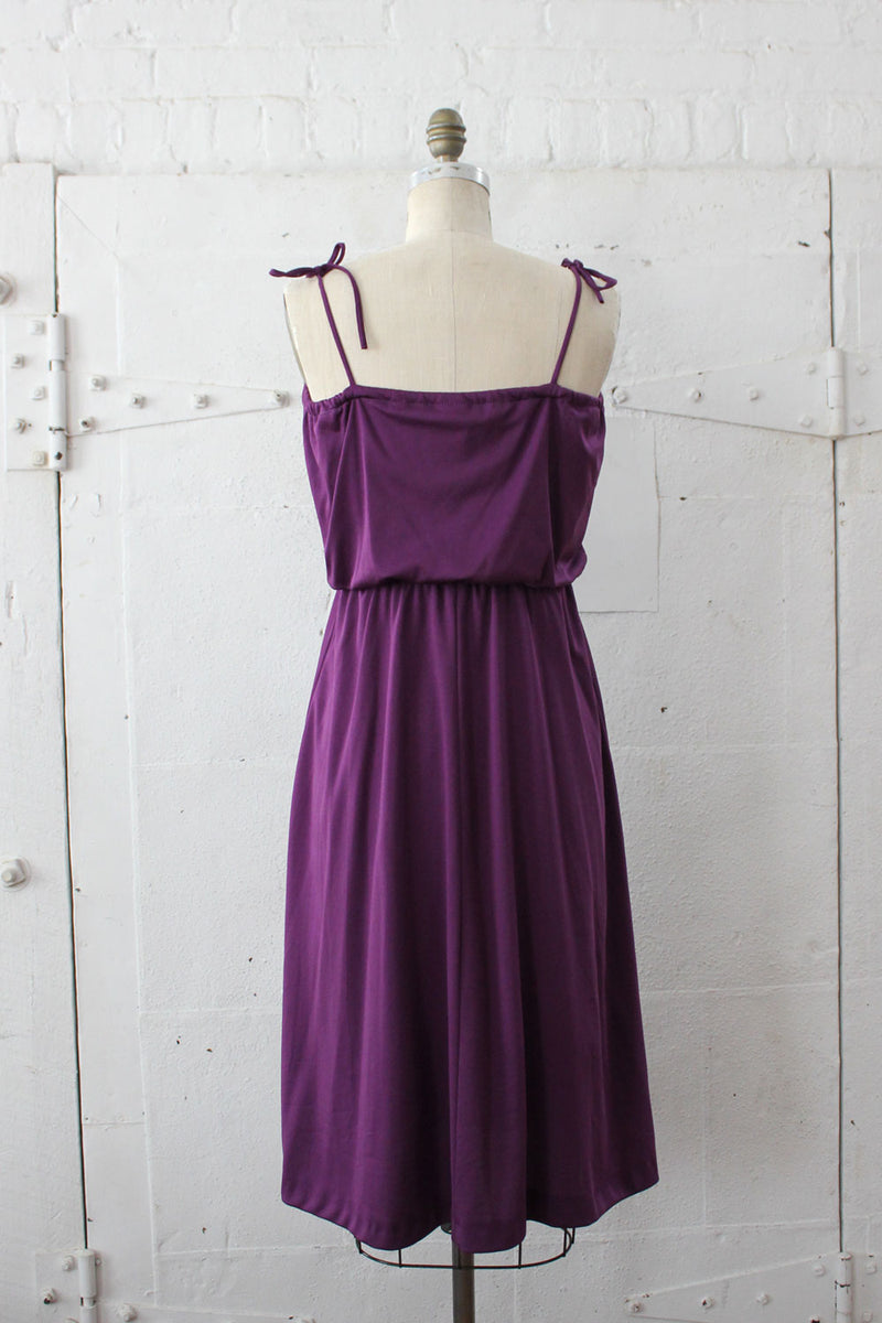 Purple Day Disco Dress S-L