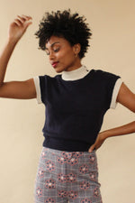 Admiral Silk Knit Top S/M
