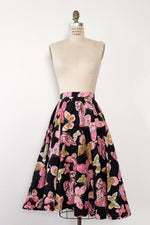 Butterfly Glitter Full Circle Skirt M/L