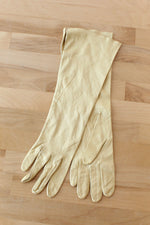 Butter Leather Elbow Gloves