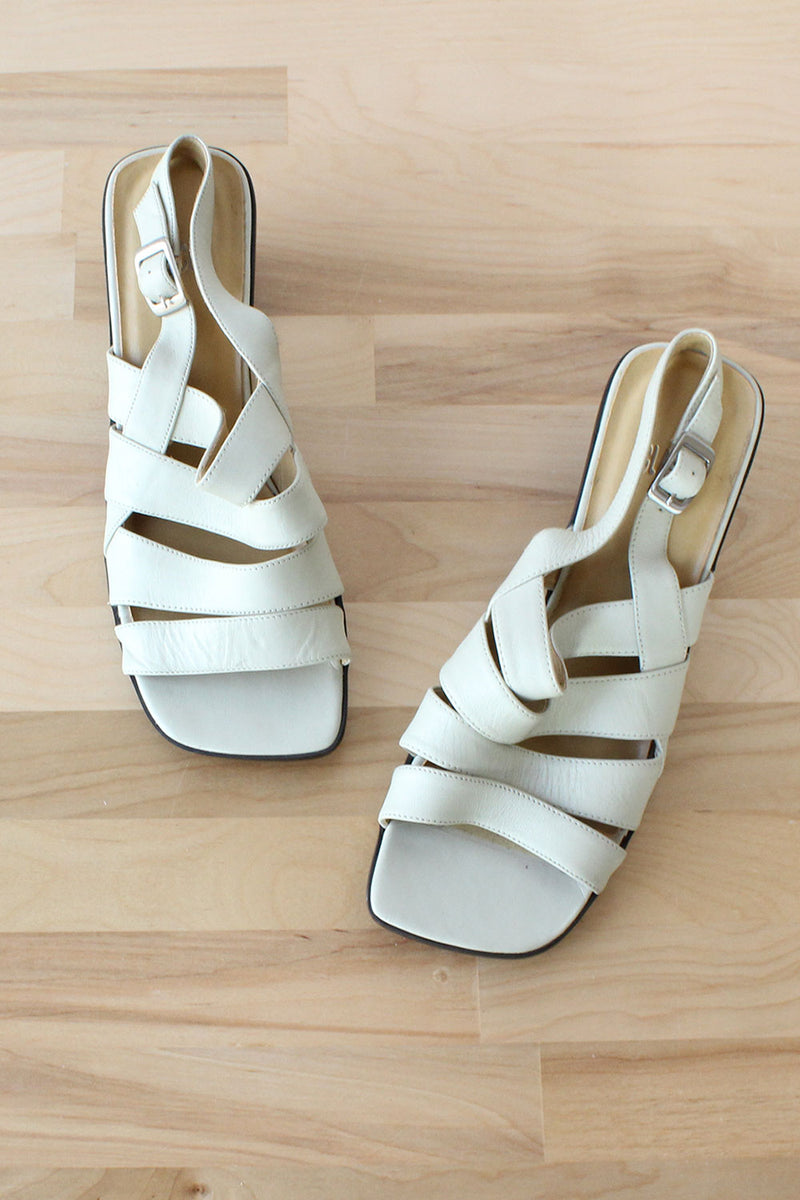 Glacée Strappy Leather Sandals 8