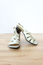 Glacée Strappy Leather Sandals 8