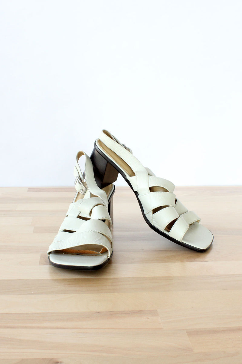Glacée Strappy Leather Sandals 8