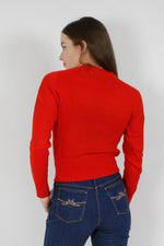 Crimson Crewneck Sweater XS/S