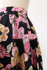 Butterfly Glitter Full Circle Skirt M/L