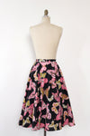 Butterfly Glitter Full Circle Skirt M/L