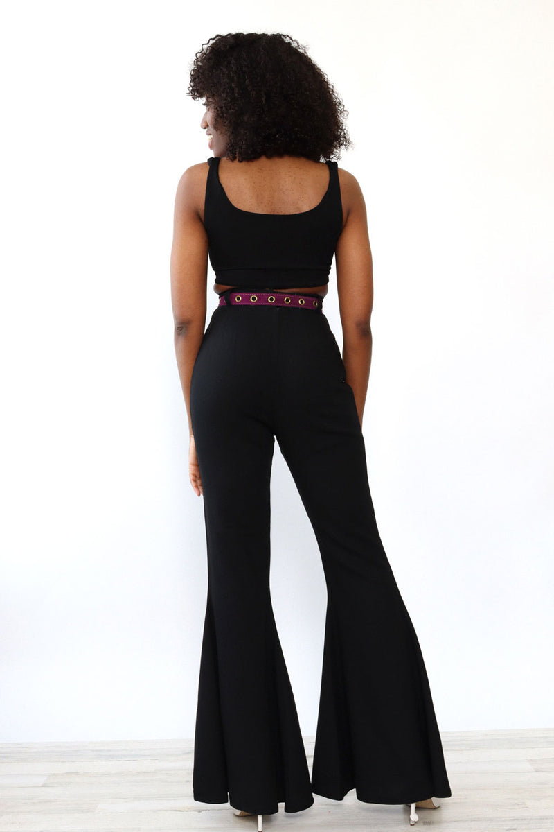 Isaac Mizrahi Mega Bell Bottoms XS