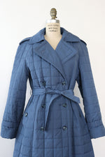 Blue Box Quilted Coat M/L