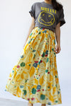 Marigold Indian Gauze Skirt M