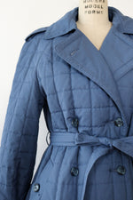 Blue Box Quilted Coat M/L