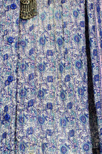 Swinging Metallic Gauze Indian Blouse