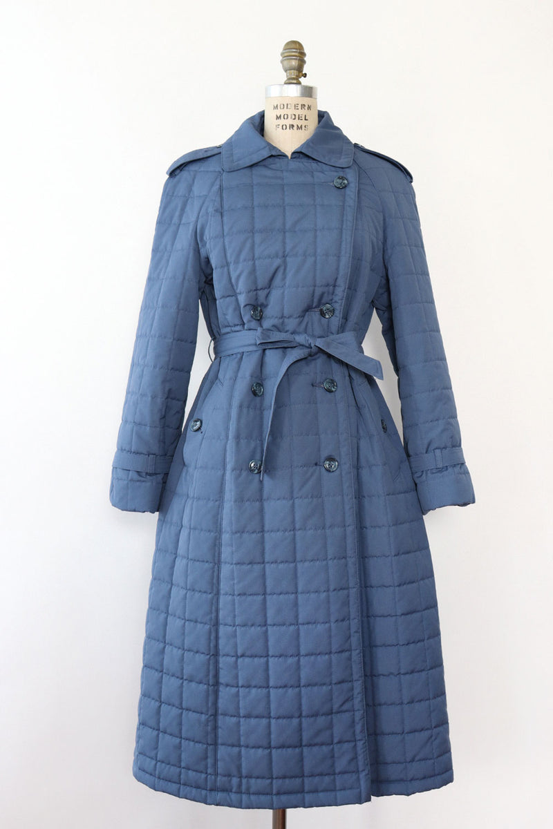 Blue Box Quilted Coat M/L