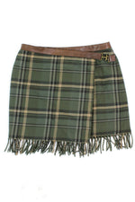 Ralph Lauren kiltie wrap skirt M