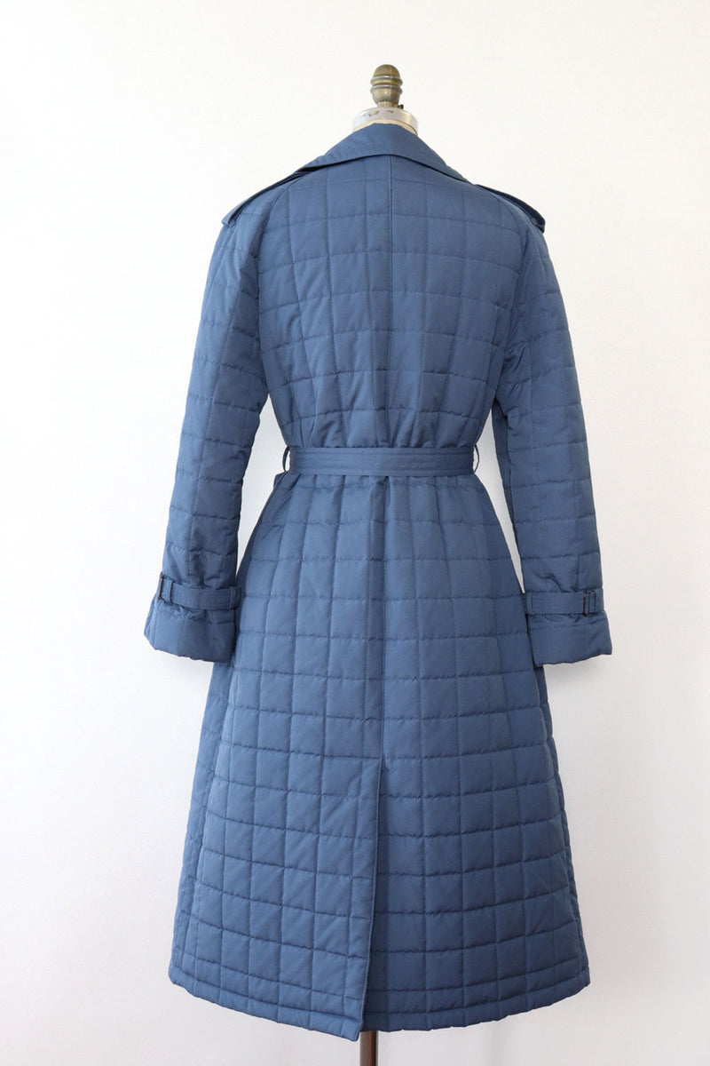 Blue Box Quilted Coat M/L